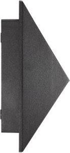 Nordlux applique pontio 27 2x gu10 noir ip44 - 4800901