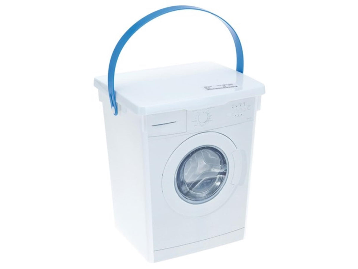 Solutions de stockage boîte à lessive avec poignée 5l 19x16x23cm