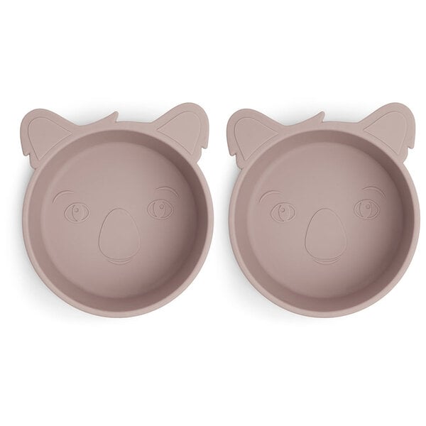 Nuuroo Nuuroo Alex Silicone Deep Platte 2-Pack Koala