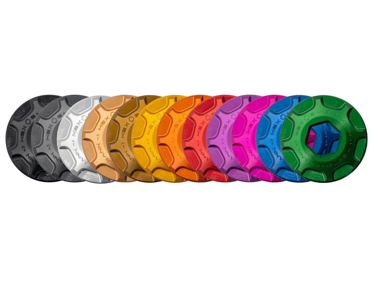 Jeu de capuchons de manivelle Oak Components pour sram dub - m18 m30lh