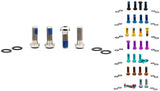 Oak components titanium screws set m6x16 for brake adapter (4 pieces)