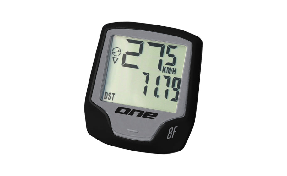 One One Bicycle Computer 8 Wired UniSize Black Grey