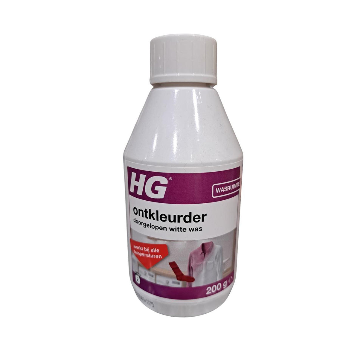 Décolorant Hg qui a taché le linge blanc