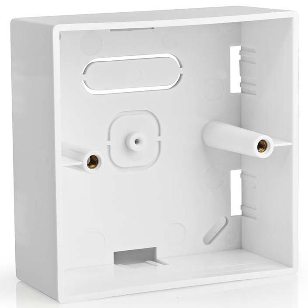 Nedis WIFIWB10WT Boîtier de montage en surface Montage mural 86 x 86 mm Blanc