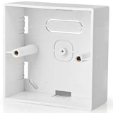 Nedis WIFIWB10WT Boîtier de montage en surface Montage mural 86 x 86 mm Blanc