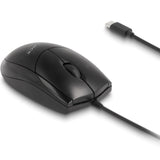 Souris optique, Delock, USB-C, 1,5 m