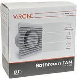 Orno salle de bain - ventilateur WC blanc 125mm - 8611050