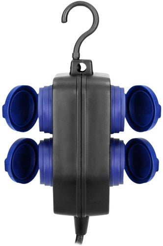 Enzo orno raccord suspendu noir ip44 h05 3x1,5qmm 10m 4v avec valve - 6871981