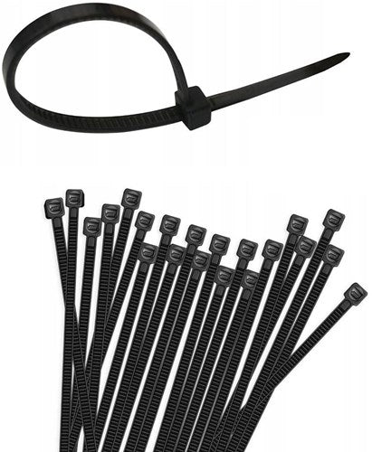Attache câble Orno 2,5x200mm noir sachet (100) - 4113422