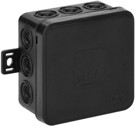 Orno décodeur câble ip54 noir carré 85x85x41mm - 4034052