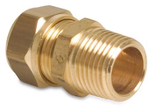 Raccord de transition droit Bonfix 12x3 8 compression ex. | 5 pièces
