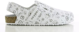 Oxypas muil met band bianca | wit zilver | maat 38 - 00,154,182,38