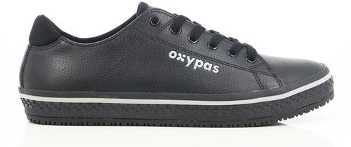 Oxypas sneaker leer paola | zwart | maat 38 - 00,154,157,38