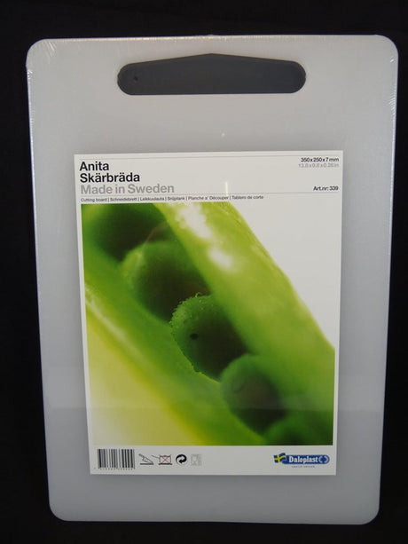 Planche à découper en plastique anita nature 35x25cm