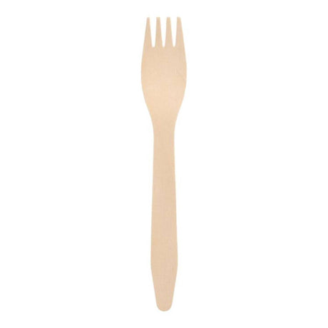 Papstar vorken hout 16,5cm pak a 10 stuks