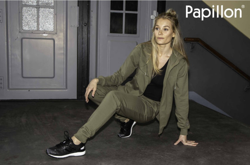 Pantalon de survêtement en papillon dames camouflage Green Taille 3xl