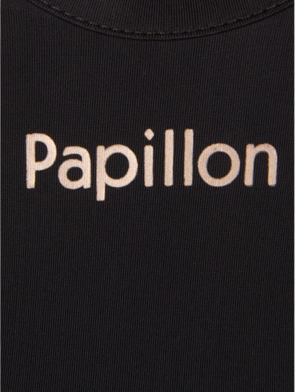 Papillon Tanktop Racer Back Ladies Black Taille m