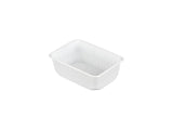 Papstar récipient jetable 1l avec couvercle 50pcs