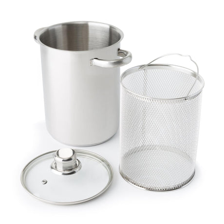 Ustensiles de cuisine cuisine impériale poêle à pâtes aux asperges 19x14 cm inox