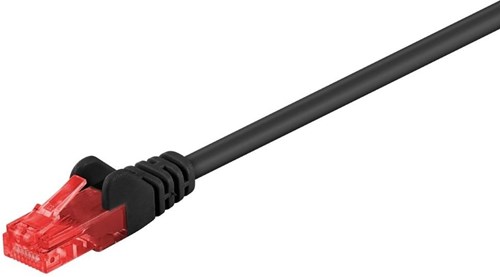 Câble patch utp cat6 noir 1m - 2580210