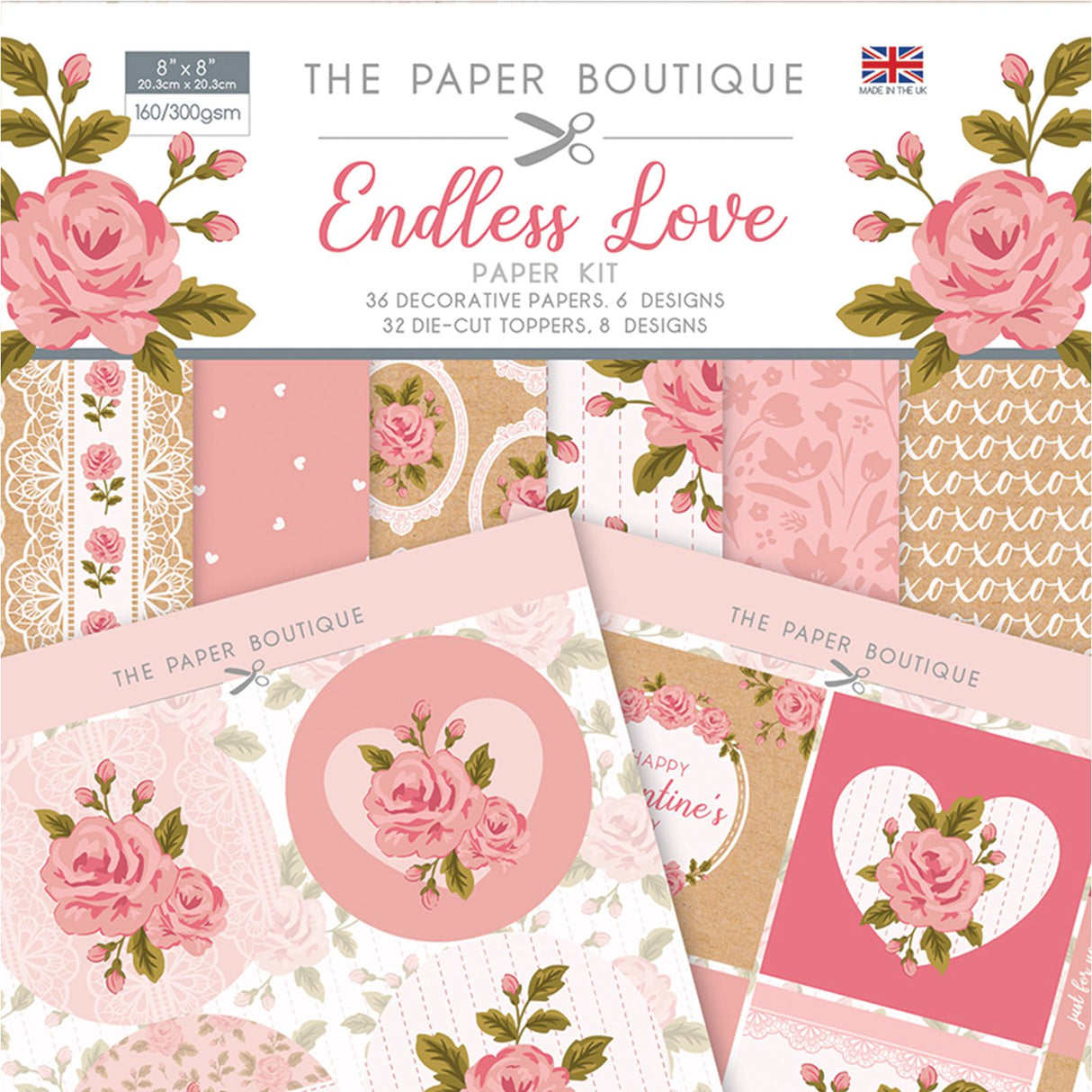 The paper boutique • endless love paper kit