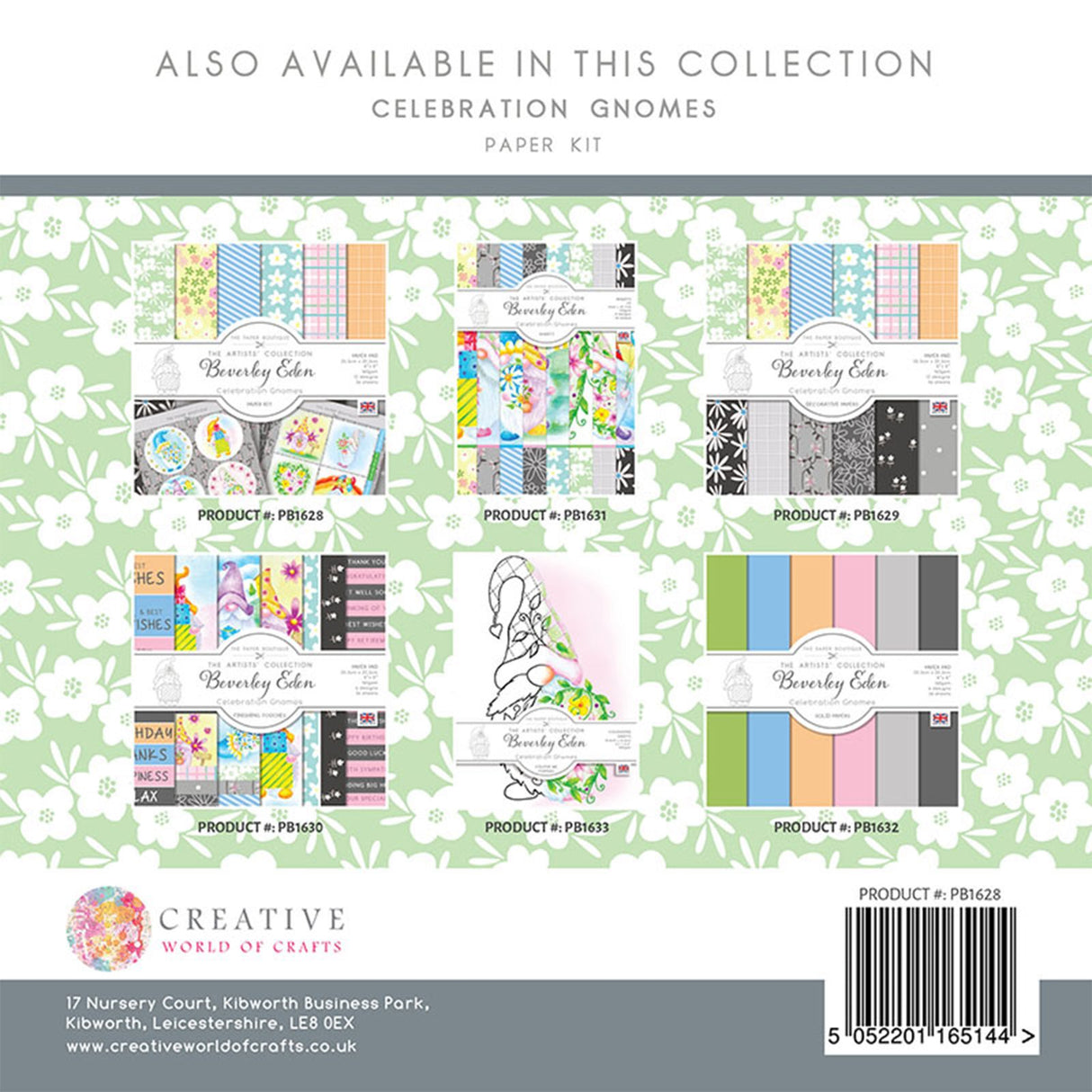 The paper boutique • celebration gnomes paper kit