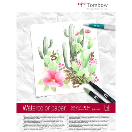 Tombow • papier aquarelle