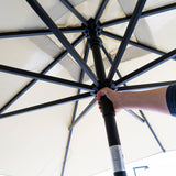 Madison Parasol Moraira 230x230 cm Gray