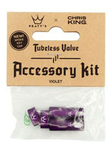 Kit d'accessoires pour valve tubeless Peaty's Chris King MK2