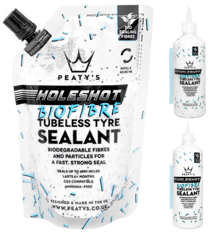 Scellant pour pneu tubeless biofibre Peaty's Holeshot