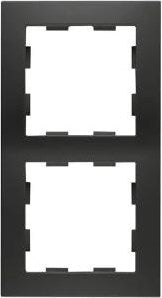 Peha badora unité encastrable noir mat utp cat6 rj45 double - 4603610