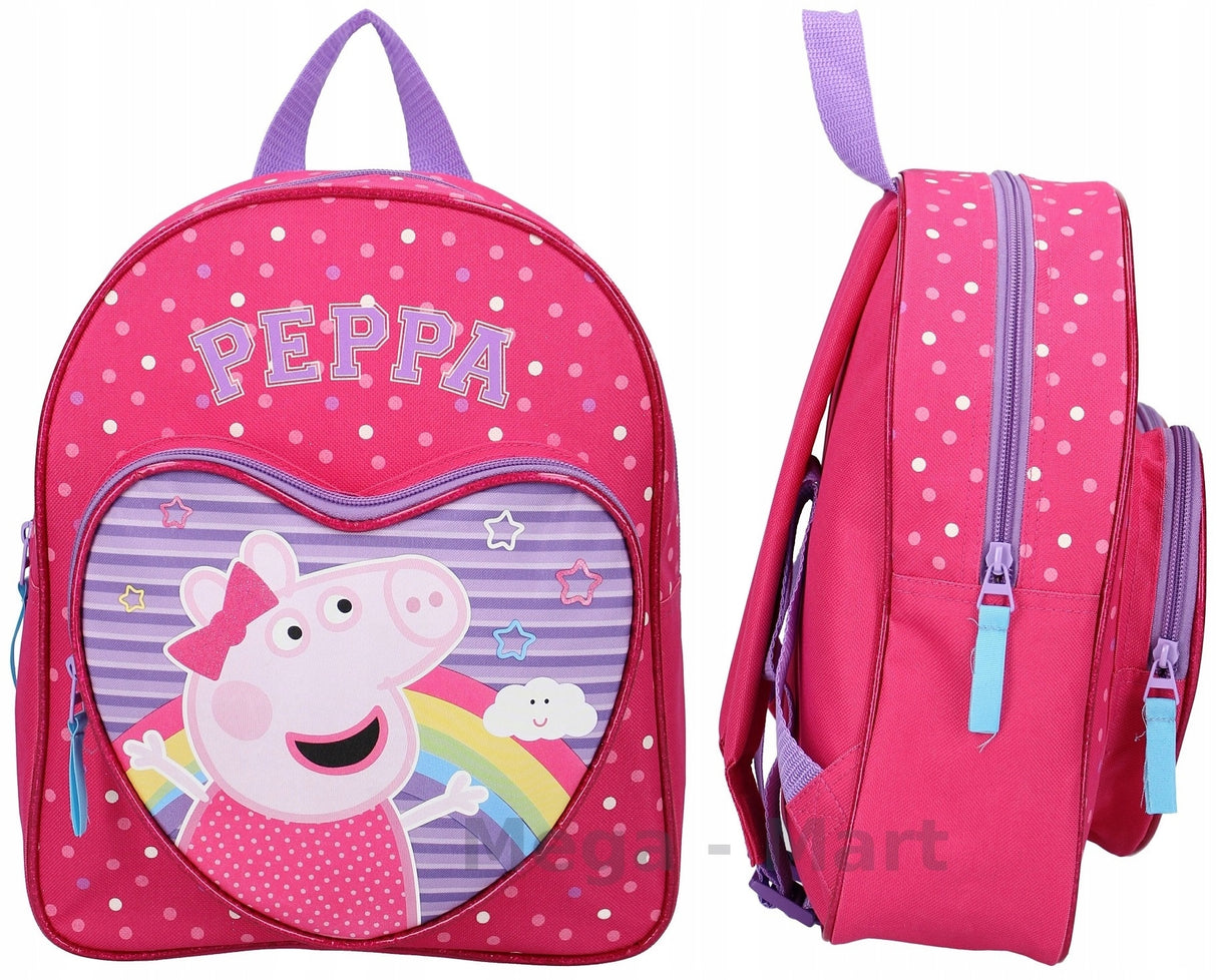Sac à dos Otto Simon Peppa Pig avec 2 compartiments