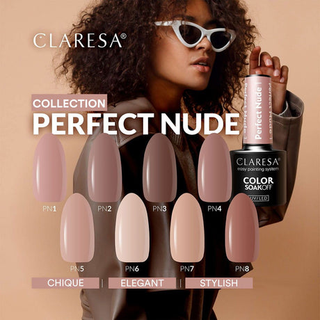 Claresa Vernis Gel UV LED 5 ml Perfect Nude 5