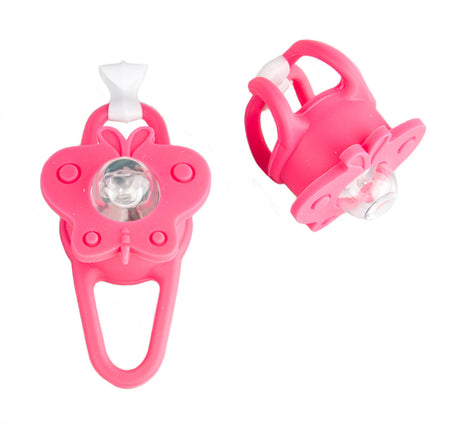 Éclairage Pexkids Set Butterfly LED avec sangle de silicone - rouge