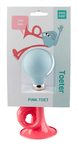 Cycling Horn Lure Pexkids - Rose avec une balle verte