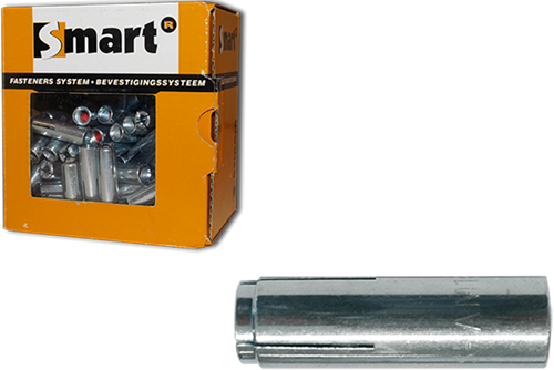 Pgb-europe intelligent | ancre à encastrer smart ia m12x50 zn | 20 pièces sm00ia001120050e