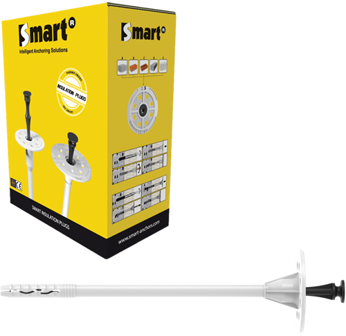 Pgb-europe intelligent | clou en plastique iso smart s-iph 10x120 | 200 pièces - sm0iphn001001203