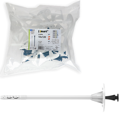Pgb-europe intelligent | clou en plastique iso smart s-iph 10x70 | 25 pièces sm0iphn001000704