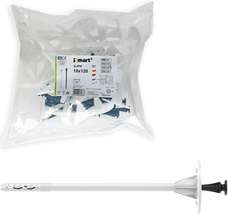 Pgb-europe intelligent | clou en plastique iso smart s-iph 10x70 | 25 pièces sm0iphn001000704