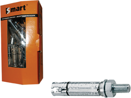 Pgb-europe intelligent | boulon à coin smart+tige d'ancrage m6x30x75 zn | 25 pièces sm000k001060075e