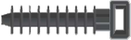 Pgb-europe intelligent | prise murale vr serre-câble plastique 10x43 sm0plgn001000435