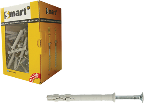 Pgb-europe intelligent | bouchon à clous vk monté sur planche ø 6x40 | 100 pièces sm0pkkn01060040e