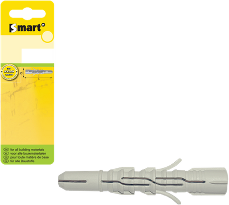 Pgb-europe intelligent | fiche longue en nylon sans collier ø 10x70 | 20 pièces sm00lpn00100070gh
