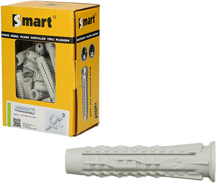 Pgb-europe intelligent | prise universelle en nylon smart xup 10x50 | 50 pièces sm0xupn00100050e