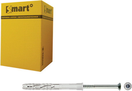 Pgb-europe smart | raamplug+schroef vzk tx t40 ø 10x300 zn | 25 st - sm0rptn011003003