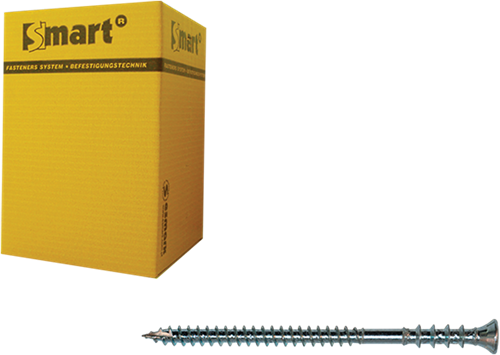 Pgb-europe intelligent | soi-même b. vis de réglage smart vzk 6x80 zn | 100 pièces sm0asf0010600803