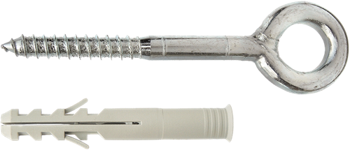 Pgb-europe intelligent | vis lourde à œil soudé ø 8x80 zn | 50 pièces sm0scf0010800803