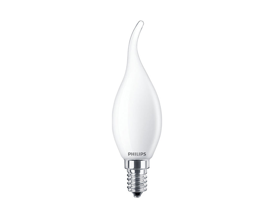 Vela de lámpara LED de Philips con Krul E14 250 LM Mat