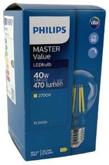 Philips LED Lamp Bol - E27 - 470 LM - Dimmable