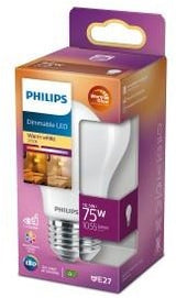 Philips led gls e27 7,2-75w filament mat warmglow blister - 5102524
